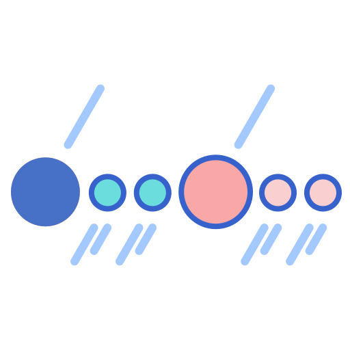 koło Generic color lineal-color ikona