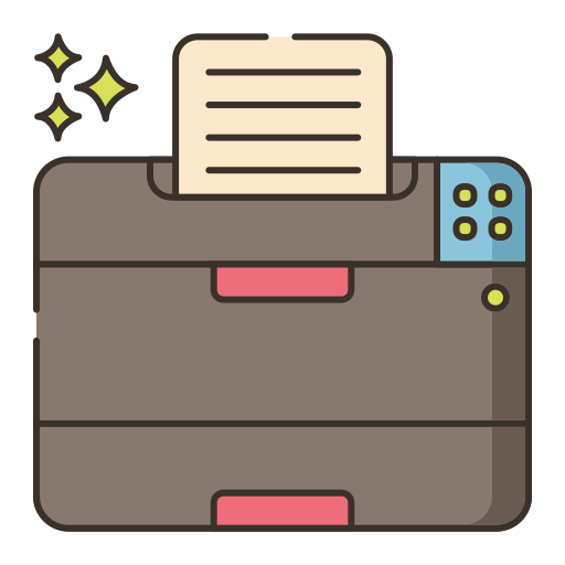 drucker Generic color lineal-color icon