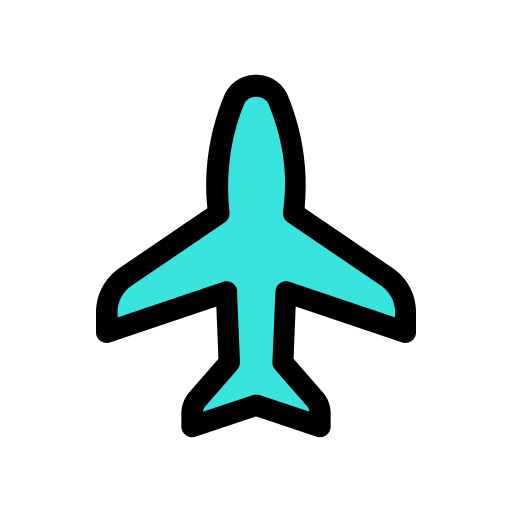 vliegtuigmodus Generic color lineal-color icoon