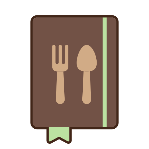 libro de cocina Generic Others icono