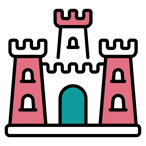 Castle Generic color lineal-color icon