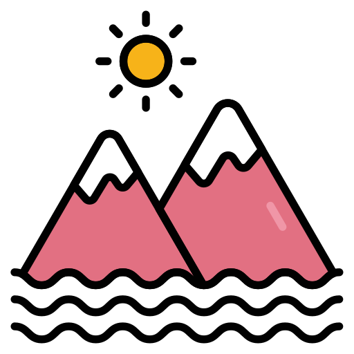 estación de la colina Generic color lineal-color icono