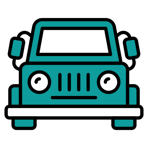 jeep Generic color lineal-color icon