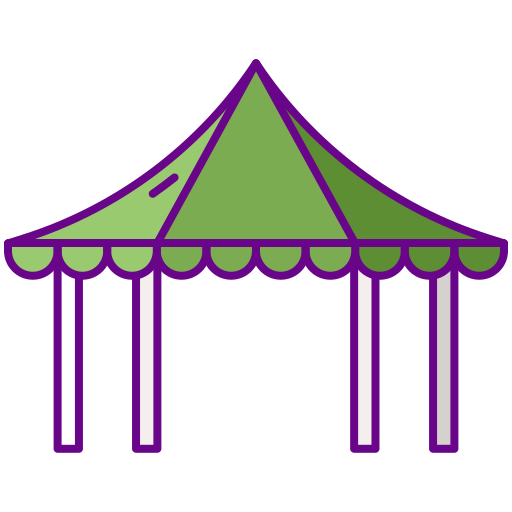 Палатка Generic color lineal-color иконка