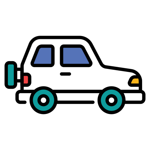 Автомобиль Generic color lineal-color иконка