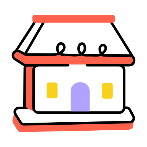 chinees huis Generic color lineal-color icoon