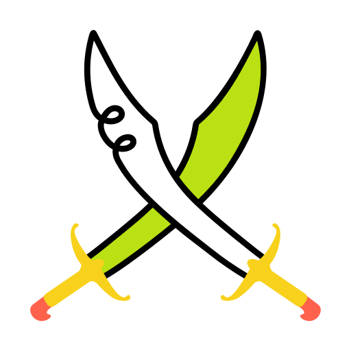 Swords Generic color lineal-color icon