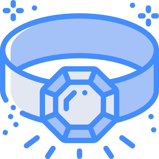 ring Basic Miscellany Blue icoon