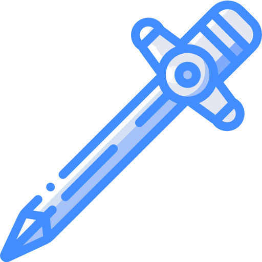 zwaard Basic Miscellany Blue icoon