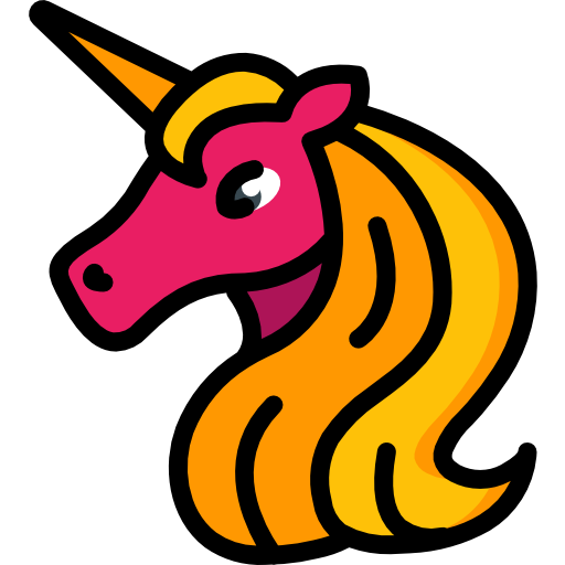 Unicorn Basic Miscellany Lineal Color icon