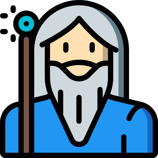 Wizard Basic Miscellany Lineal Color icon