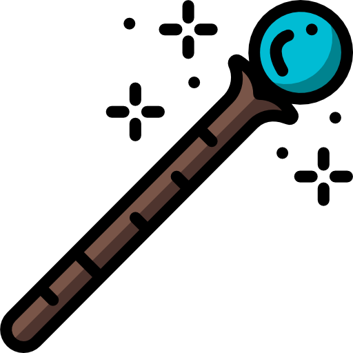 Magic wand Basic Miscellany Lineal Color icon