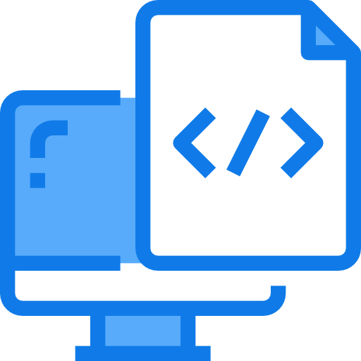Coding Justicon Blue icon