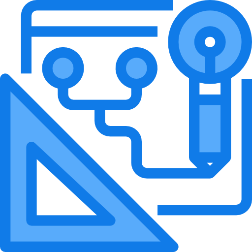 web-design Justicon Blue icon