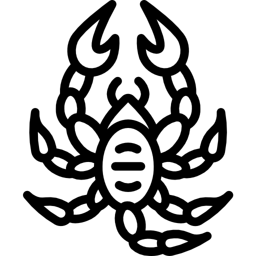 escorpión Basic Miscellany Lineal icono