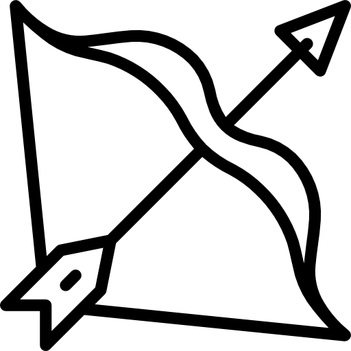 sagittario Basic Miscellany Lineal icona