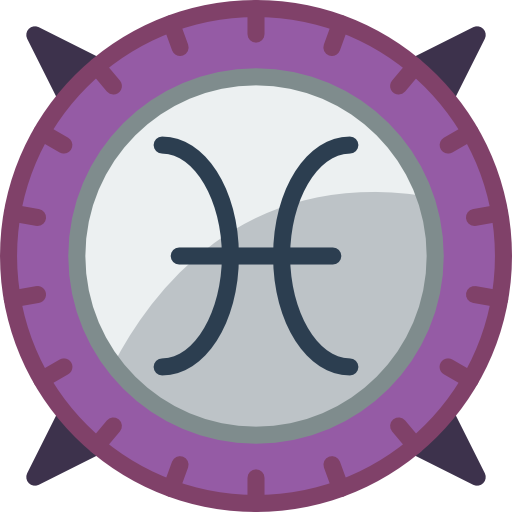 Pisces Basic Miscellany Flat icon
