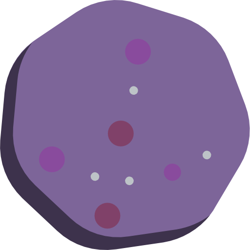 소행성 Basic Miscellany Flat icon