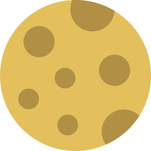 달 Basic Miscellany Flat icon