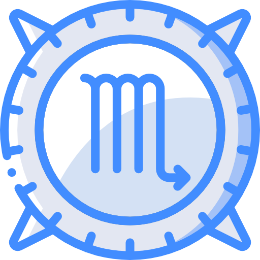 Scorpio Basic Miscellany Blue icon