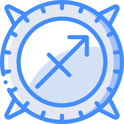 Sagittarius Basic Miscellany Blue icon