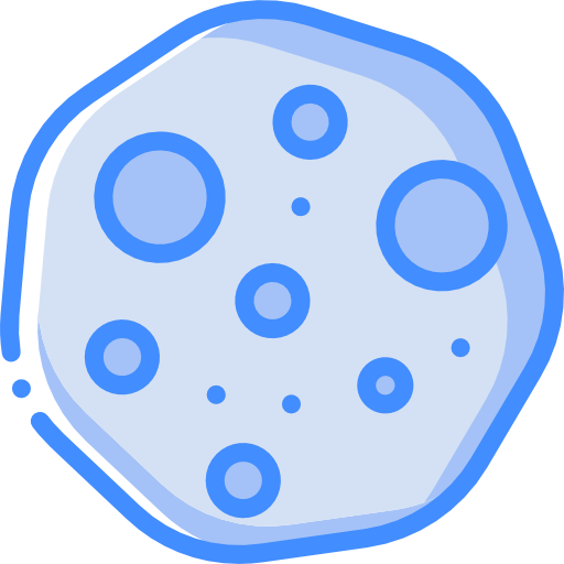 소행성 Basic Miscellany Blue icon