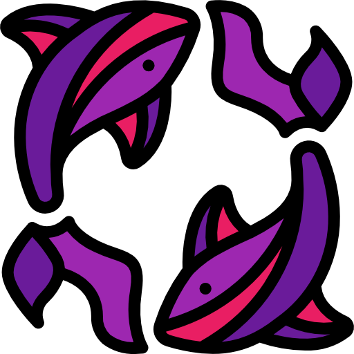 Pisces Basic Miscellany Lineal Color icon