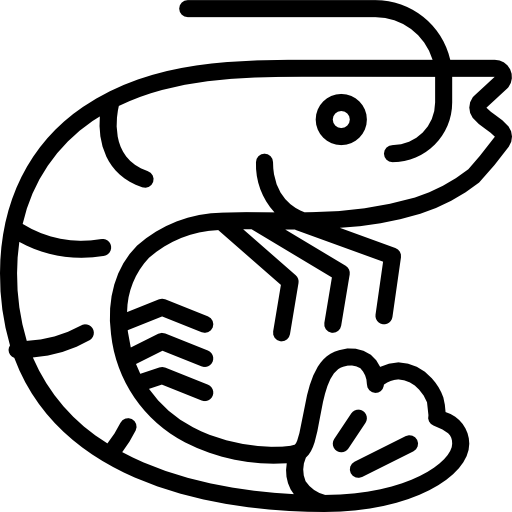 krewetka Basic Miscellany Lineal ikona