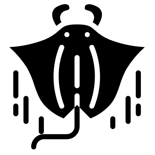 manta ray Basic Miscellany Fill icona