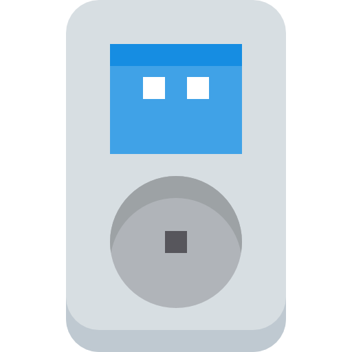 odtwarzacz muzyki Pixelmeetup Flat ikona