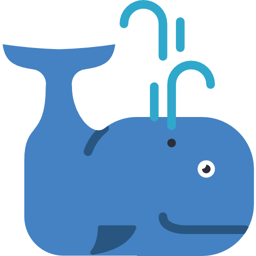 Whale Basic Miscellany Flat icon