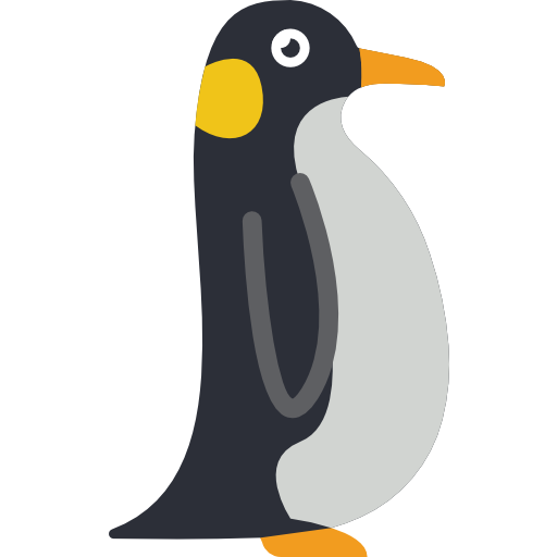 Пингвин Basic Miscellany Flat иконка