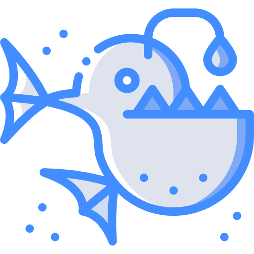 rana pescatrice Basic Miscellany Blue icona