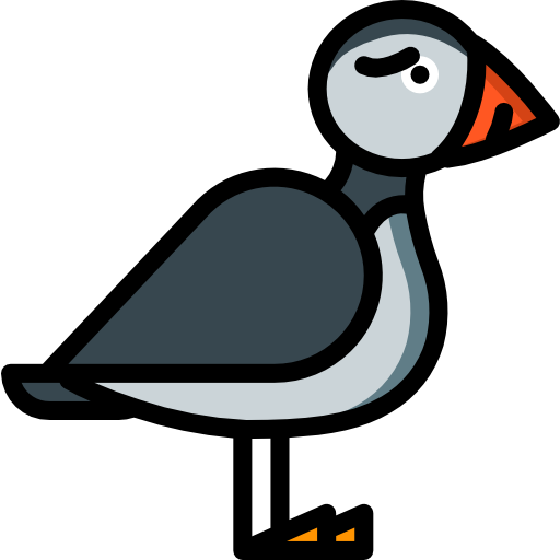 Puffin Basic Miscellany Lineal Color icon