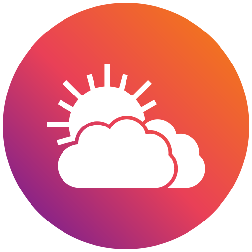 Cloudy Generic gradient fill icon