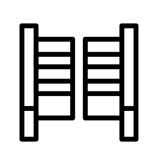 турникет Generic black outline иконка