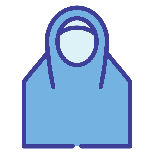 hijab Generic color lineal-color icon