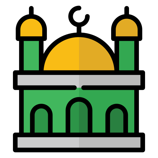 Mosque Generic color lineal-color icon