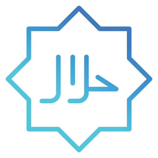 halal Generic gradient outline icon