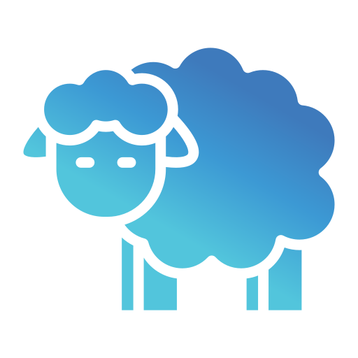 羊 Generic gradient fill icon