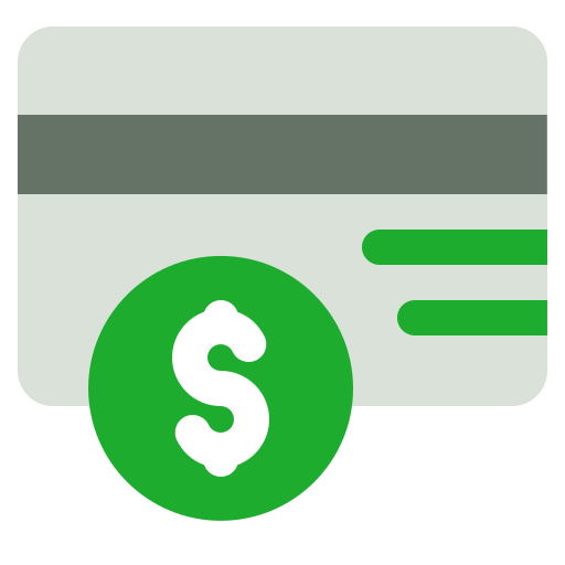 Credit card Generic color fill icon