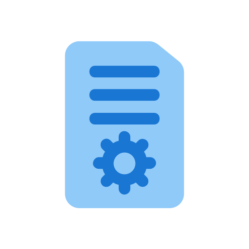 File management Generic color fill icon