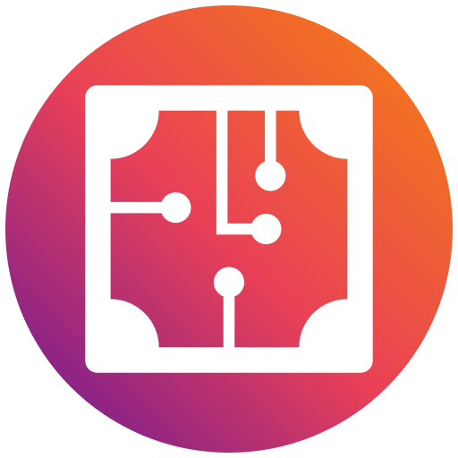 Memory chip Generic gradient fill icon
