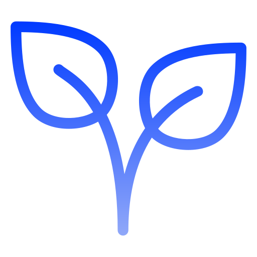 식물 Generic gradient outline icon