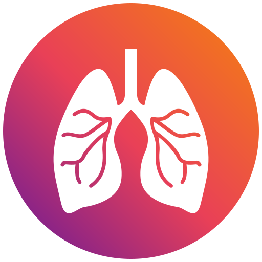 Lungs Generic gradient fill icon