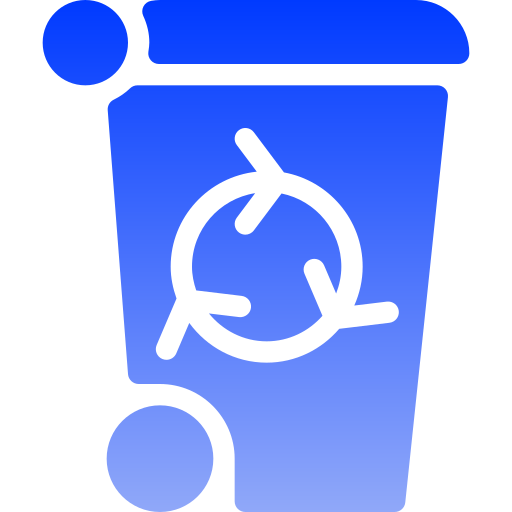 reciclar Generic gradient fill icono