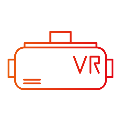 juego de realidad virtual Generic gradient outline icono
