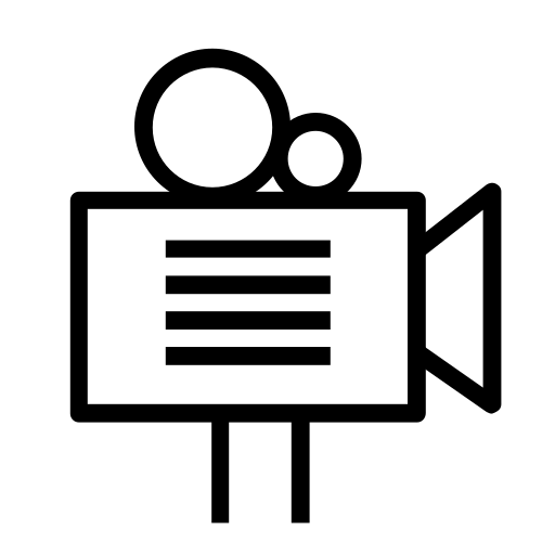 スポットライト Generic black outline icon