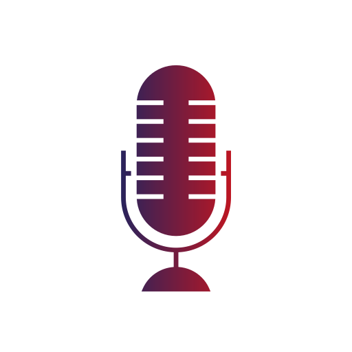 podcast Generic gradient fill icona