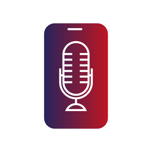 podcast Generic gradient fill icona